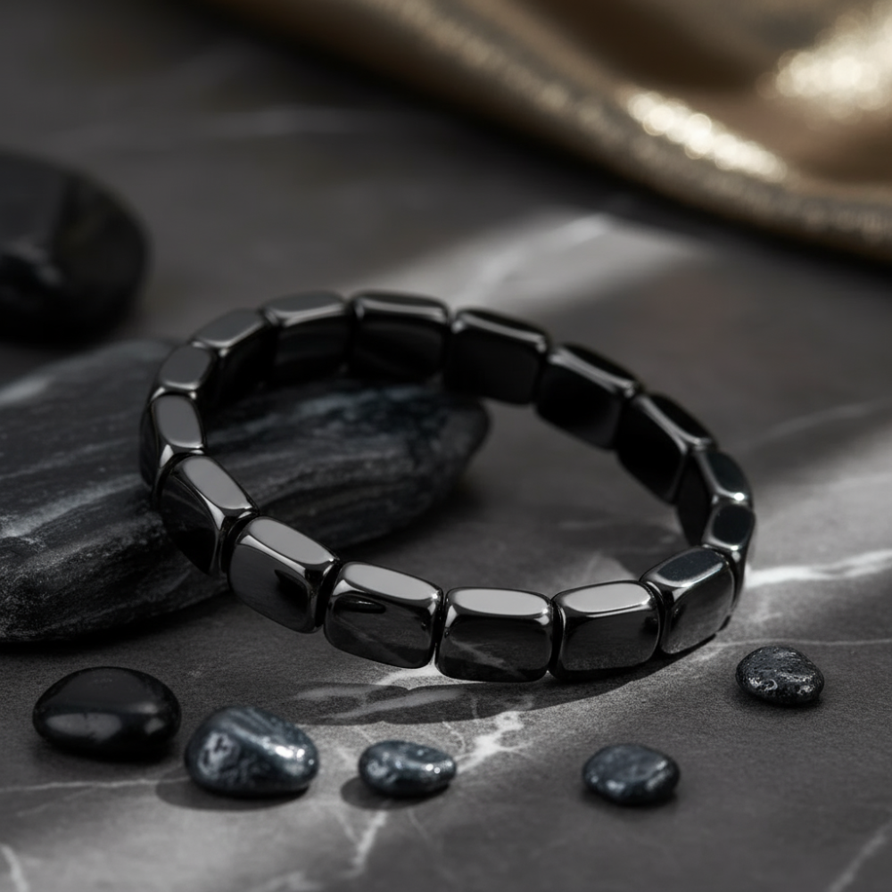 Solyon Hematite Bracelet